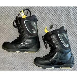 Burton Men’s Size 13 Hail Snowboard Boots Imprint 3 Black Gray Liner Winter